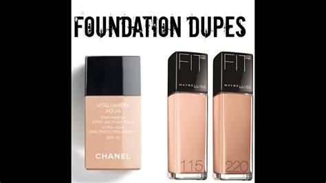 chanel foundation dupes|chanel les beiges foundation dupe.